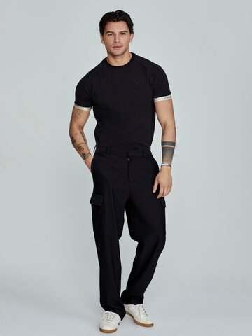 T-Shirt SikSilk en noir