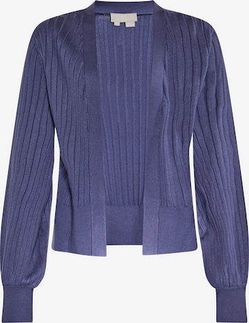RISA Knit Cardigan in Blue: front