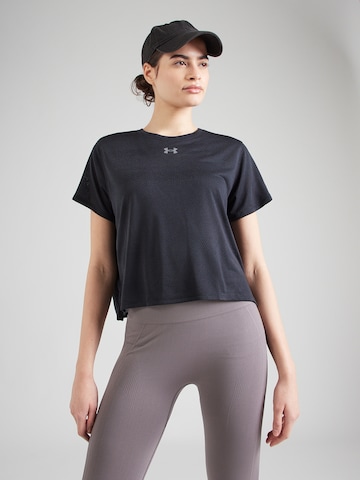 UNDER ARMOUR Performance Shirt 'Velocity' in Black: front