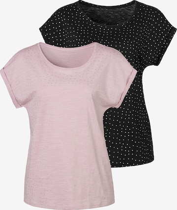 VIVANCE T-shirt i rosa