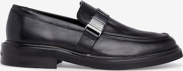 Mocassin Calvin Klein en noir : devant