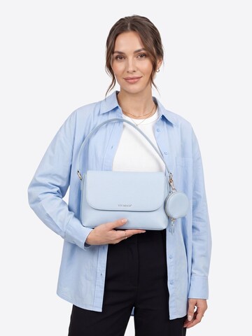 Vivisence Schultertasche 'T0024'‌‌‌‌‌‌ in Blau: Vorderseite