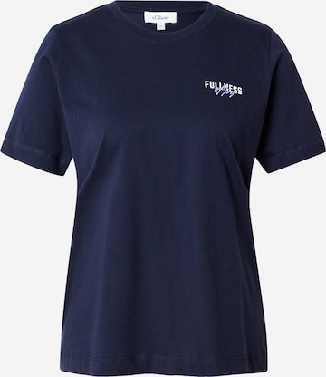 s.Oliver Shirt in Blue: front