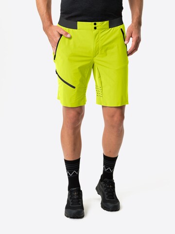 VAUDE Regular Outdoor Pants 'Scopi' in Green: front