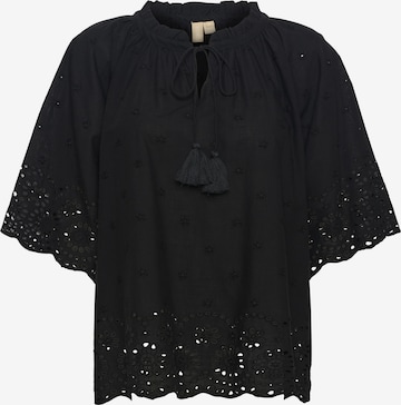 Chemisier 'Reya' CULTURE en noir : devant