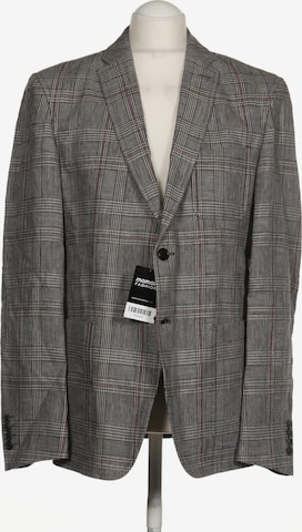 RENÉ LEZARD Suit Jacket in M-L in Grey: front
