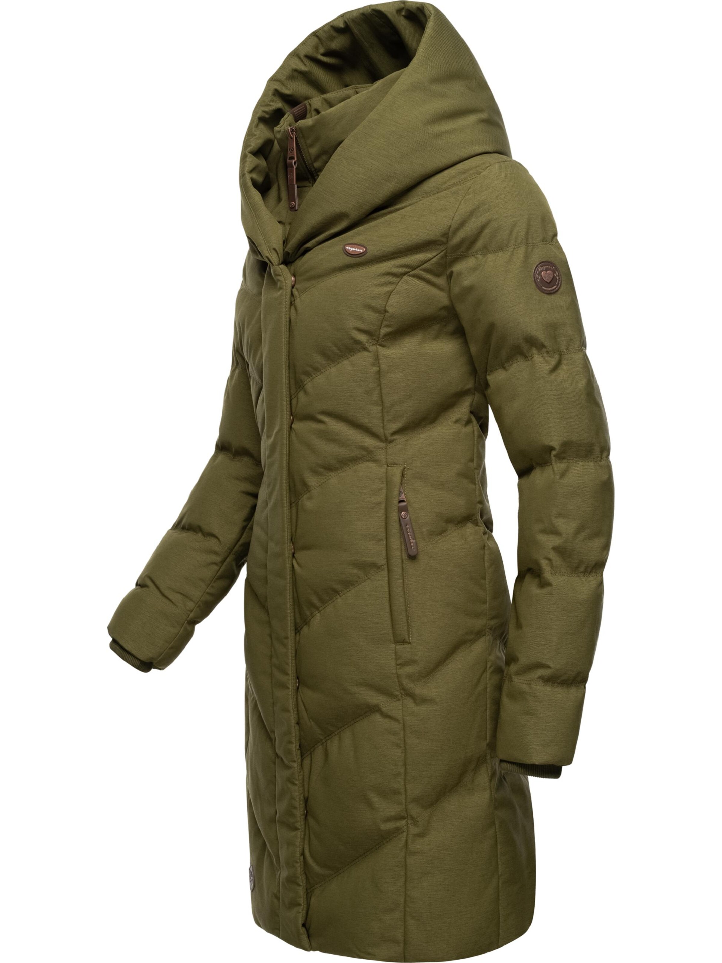 Manteau d’hiver 'Natalka' Ragwear en vert