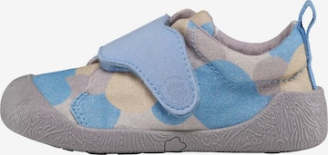 Affenzahn First-Step Shoes 'Smally' in Blue: front