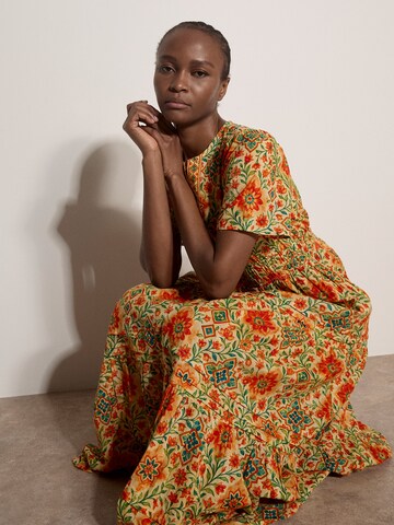 Apricot Dress ' ' in Orange