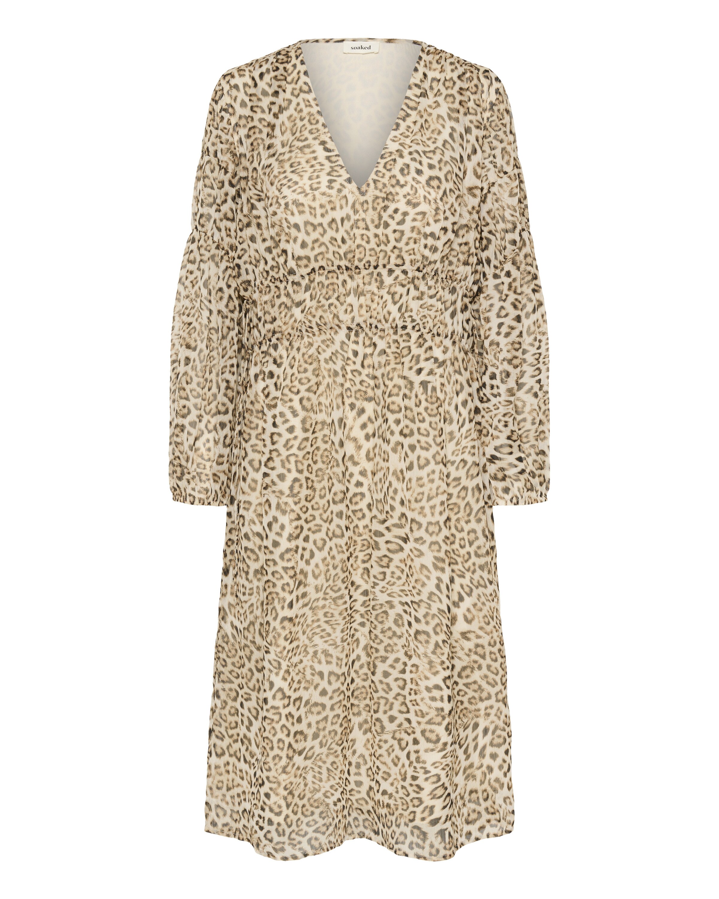 Robe 'Anaya' SOAKED IN LUXURY en beige : devant