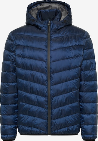 ETERNA Between-Season Jacket in Blue: front