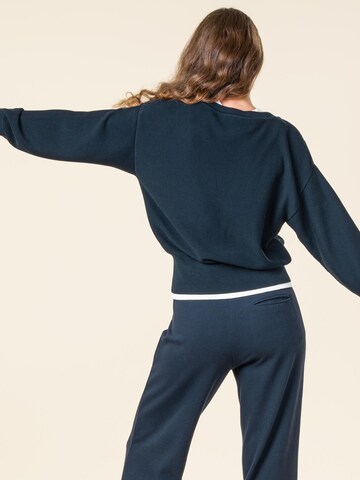 Living Crafts Pullover 'THABITA'‌‌‌ in Blau