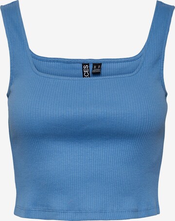 PIECES Top 'NUKISA' in Blue: front