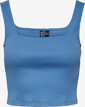 PIECES Top 'NUKISA' in Blue: front