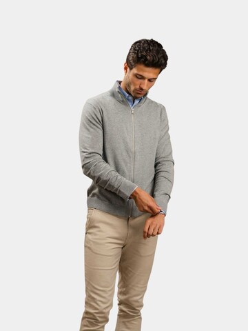 TEESHOPPEN Knit Cardigan in Grey