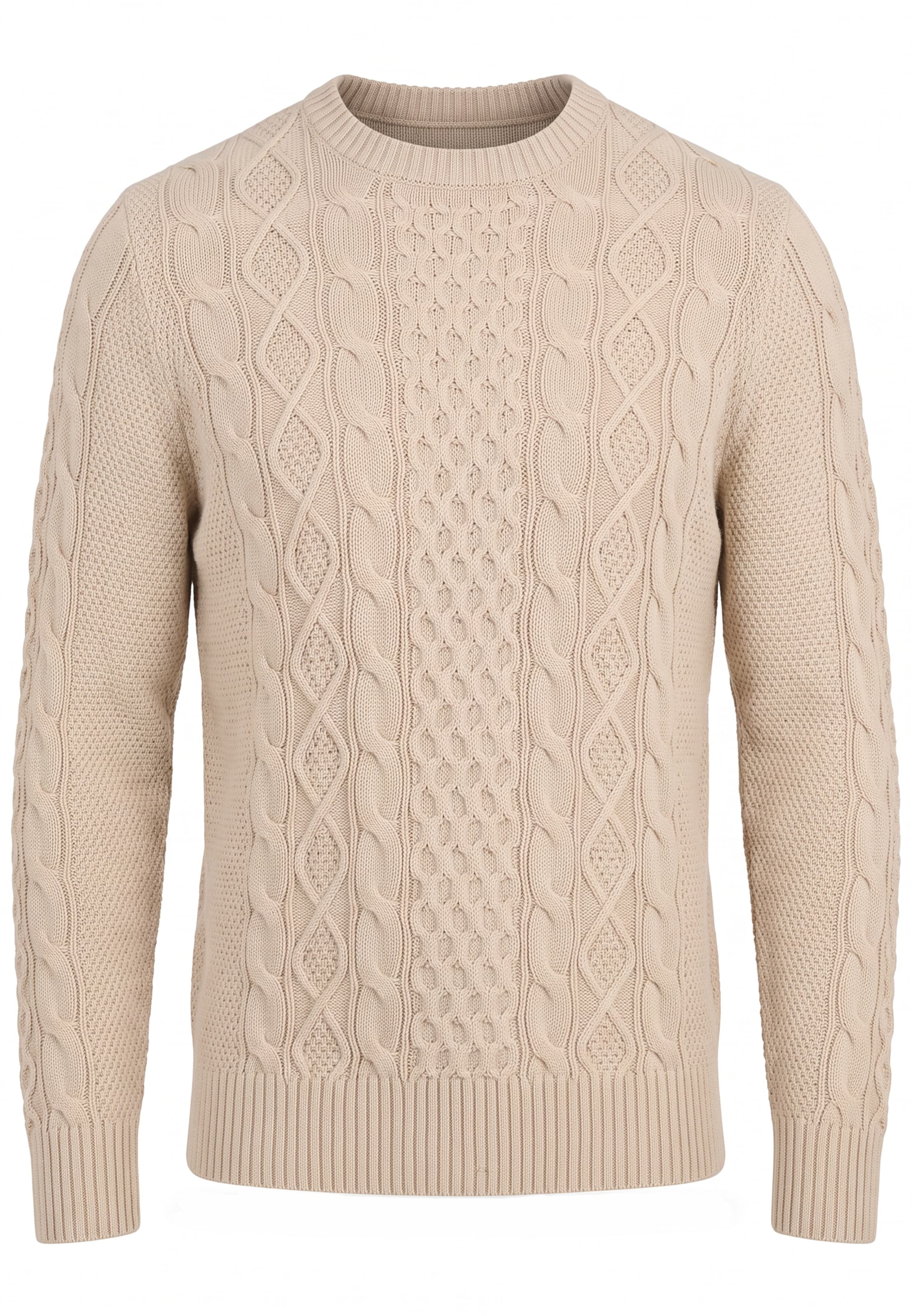 Pullover di Felix Hardy in beige: frontale