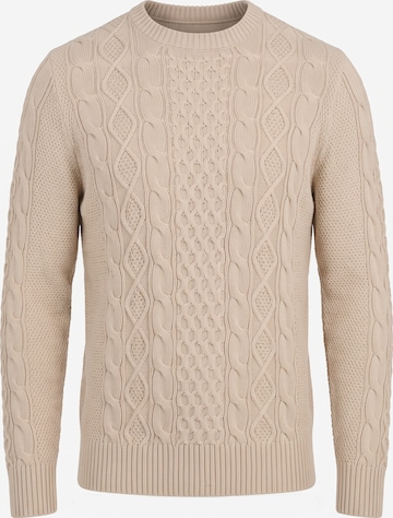 Pullover di Felix Hardy in beige: frontale