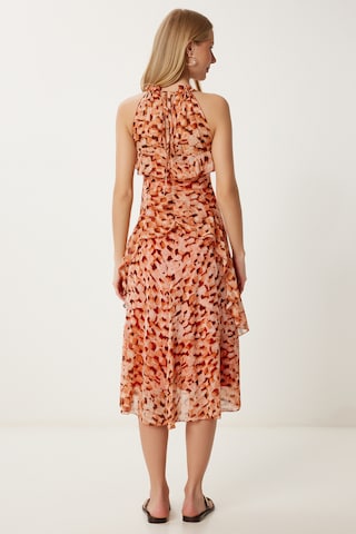 Happiness İstanbul Šaty - Oranžová