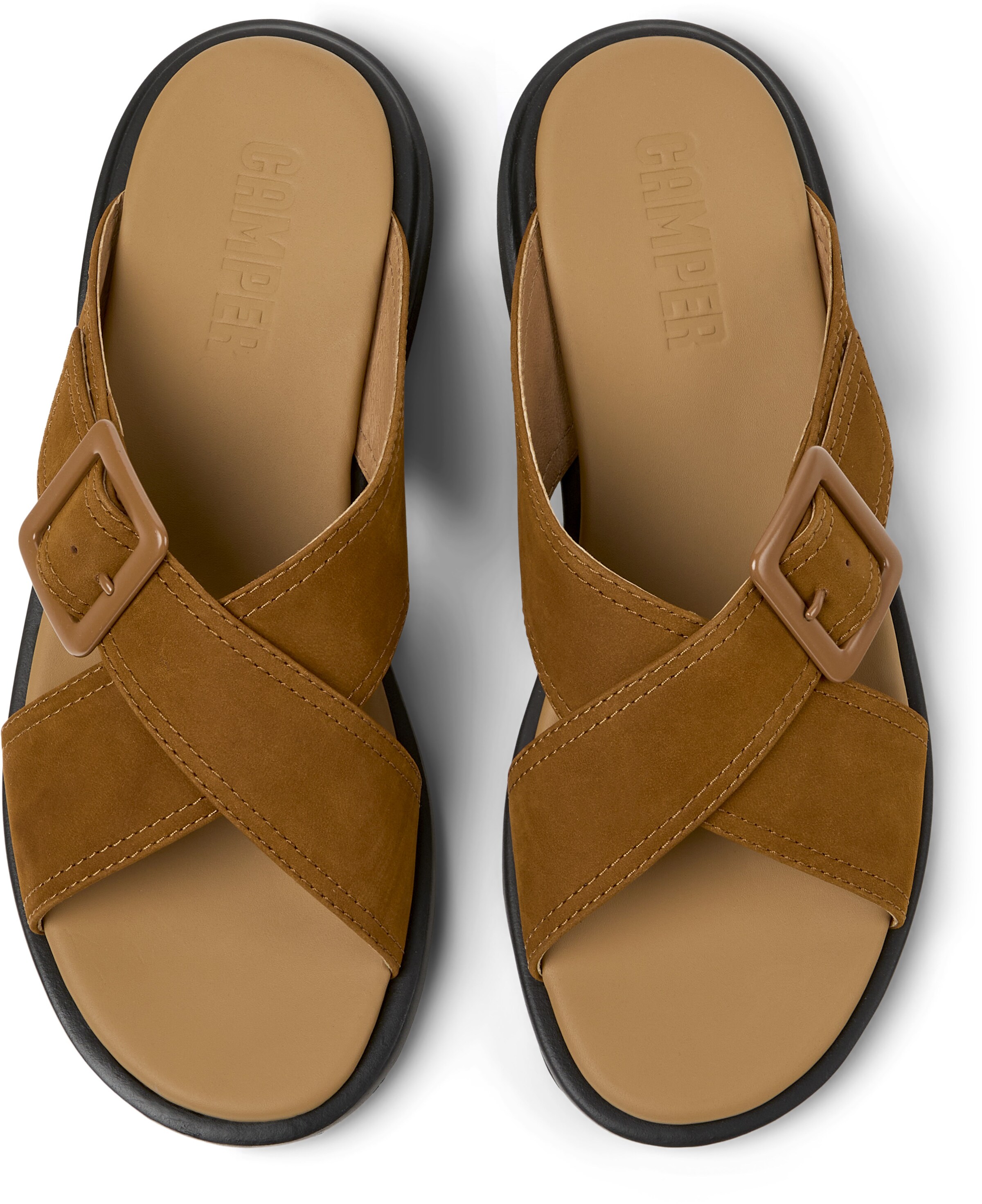 CAMPER Sandaal 'Edy' in Bruin