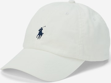 Polo Ralph Lauren Pet in Wit: voorkant