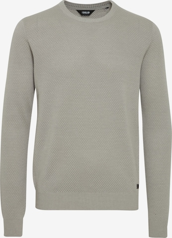 !Solid Sweater 'Karl' in Grey: front