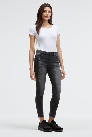 Soccx Slim fit Jeans in Grey: front