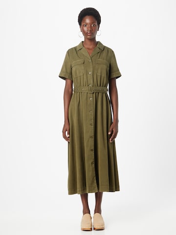 Freequent Shirt Dress 'LULINA' in Green: front