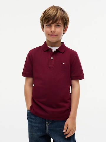 T-Shirt 'Essential' TOMMY HILFIGER en rouge : devant