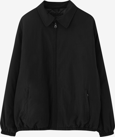 Pull&Bear Veste mi-saison en noir, Vue avec produit