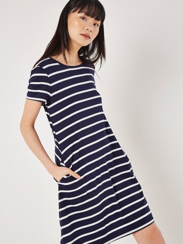Robe ' ' Apricot en bleu