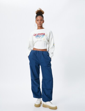 Koton Loosefit Broek in Blauw