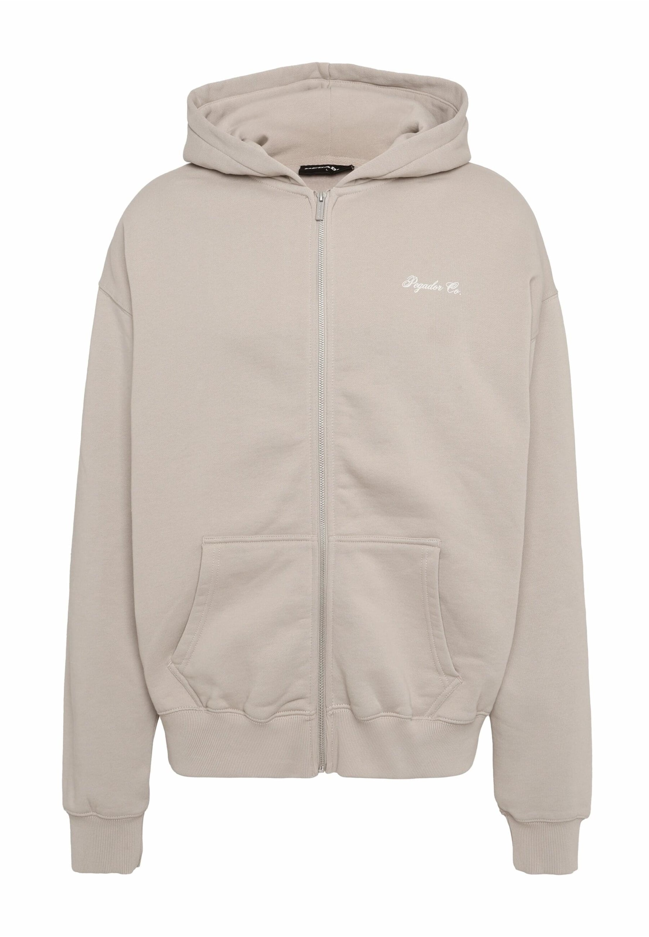 Veste de survêtement Pegador en gris : devant