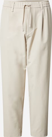 Pantaloni con pieghe 'Convert' di BOSS in beige: frontale