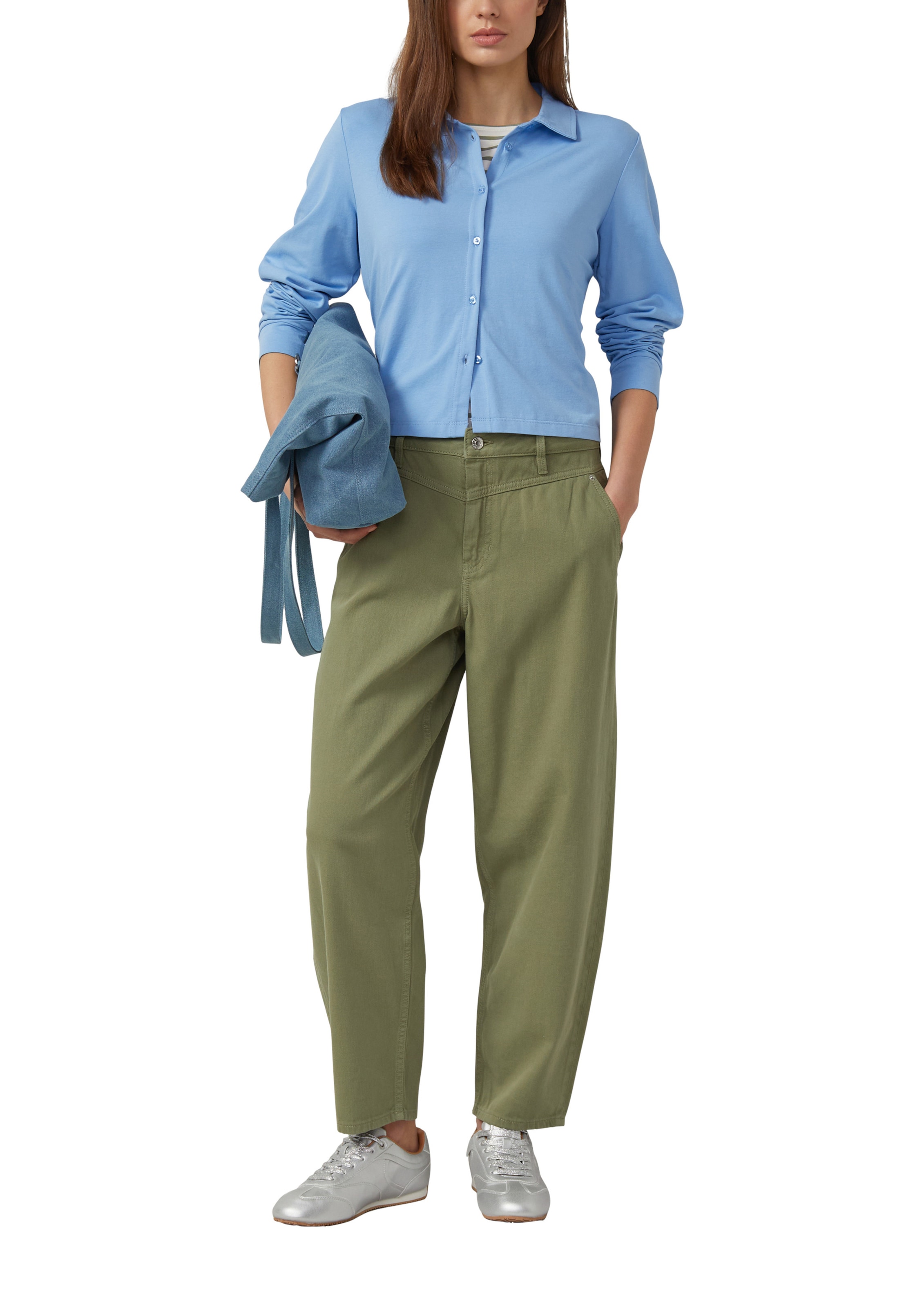 Cabas s.Oliver en bleu : devant