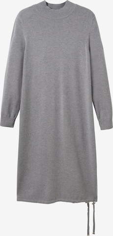 SHEEGO Knitted dress in Grey: front