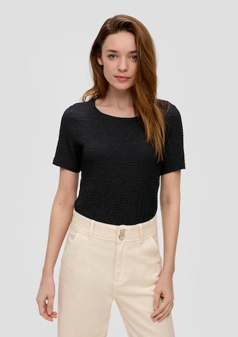 T-shirt s.Oliver en noir : devant
