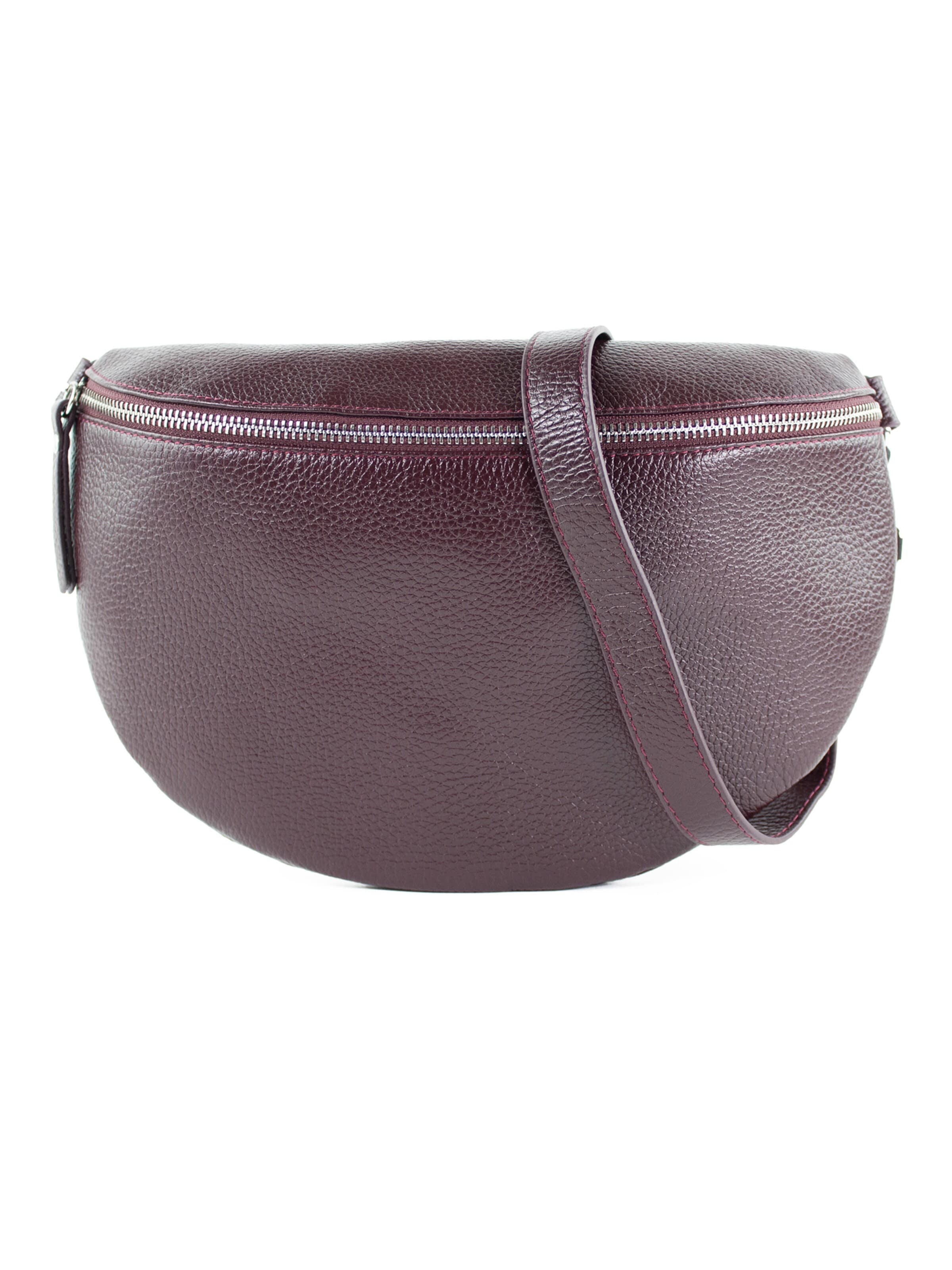 lePelou Gürteltasche 'TONI large'‌‌‌‌‌ in Rot: Vorderseite