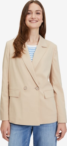 Blazer di Betty & Co in beige: frontale