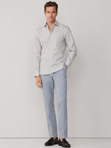 Hackett London Slim Fit Hemd in Grau