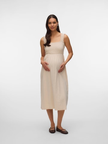 MAMALICIOUS - Vestido 'LIVY' en beige