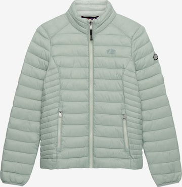 SuperdryPrijelazna jakna - zelena boja: prednji dio