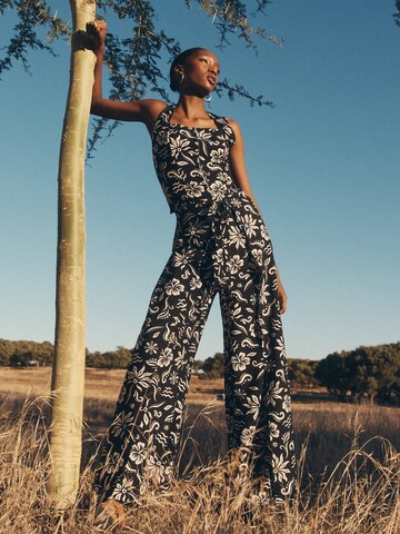 Wide Leg Pantalon Apricot en noir