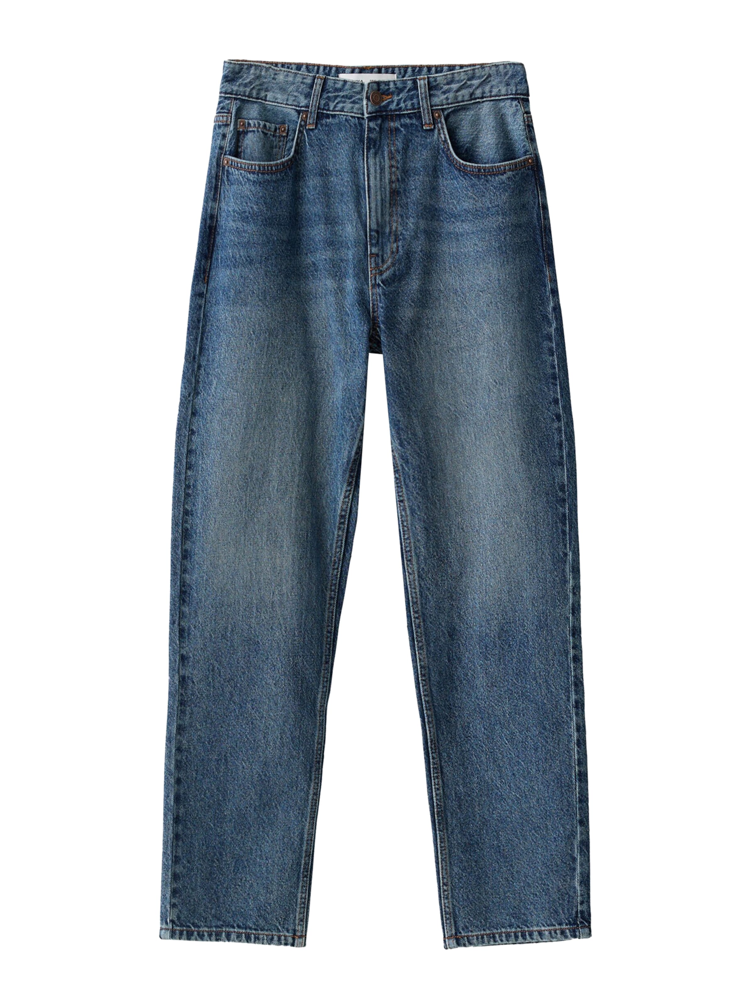 Bershka Дънки в синьо: отпред