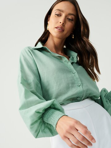 BWLDR Bluse 'Elizabeth' in Grün