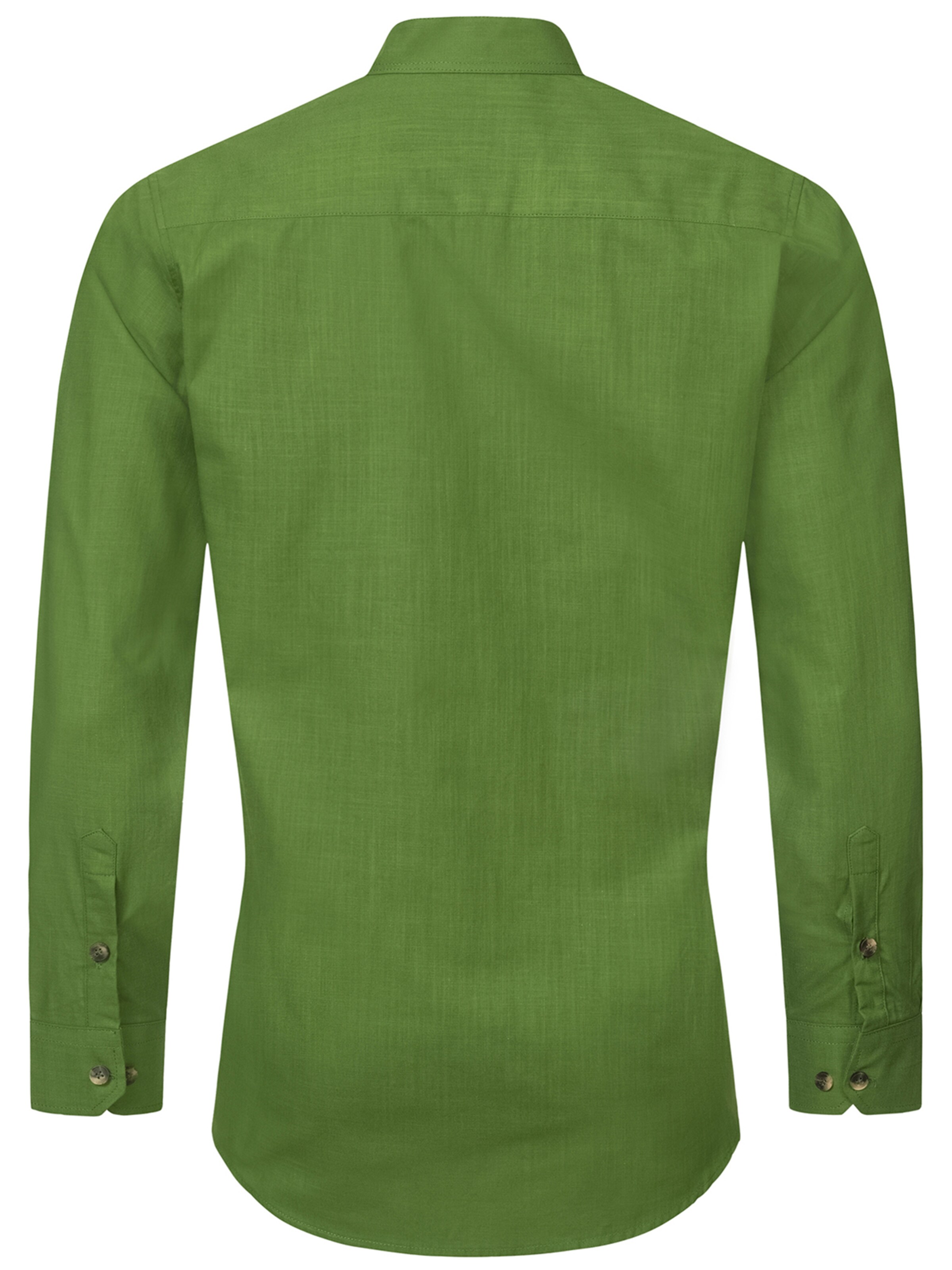 Indumentum Slim fit Button Up Shirt in Green