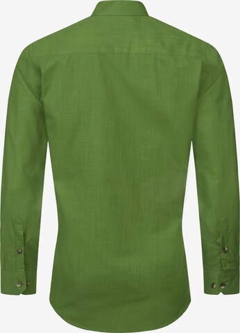 Indumentum Slim fit Button Up Shirt in Green