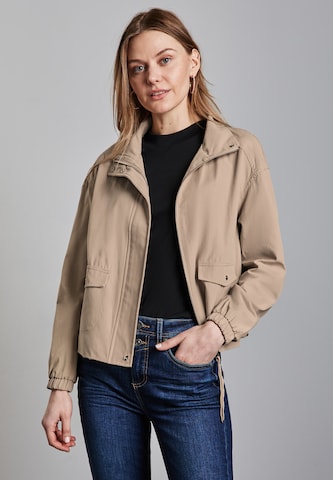 STREET ONE Between-Season Jacket in Beige: front
