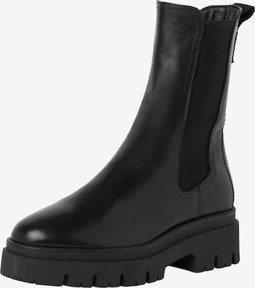 Tamaris Chelsea boots i svart: framsida