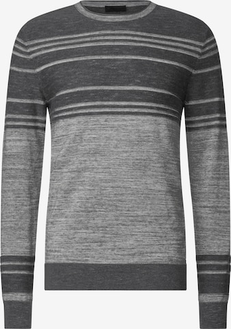 Street One MEN Sweater in Grey: front