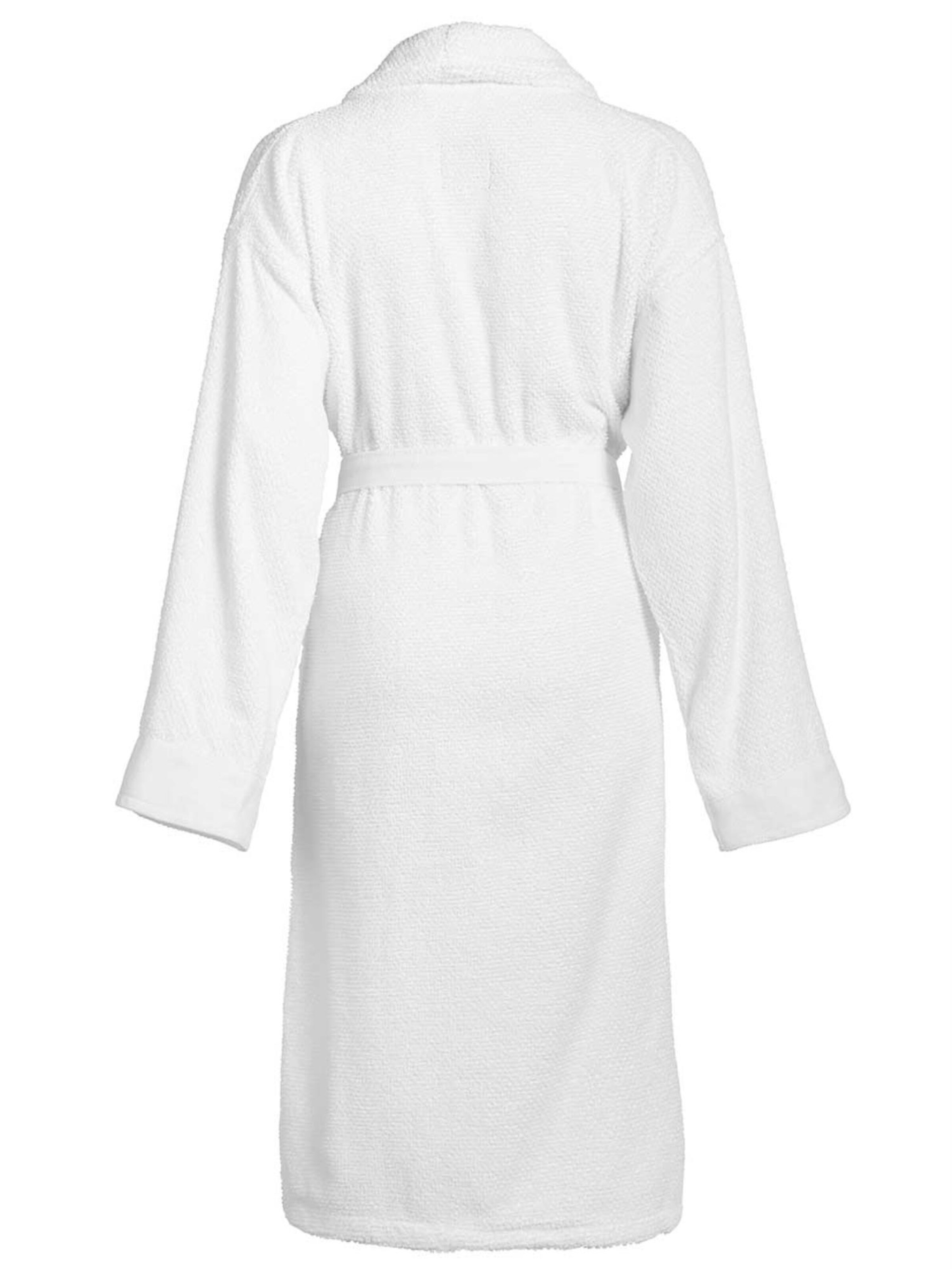 ESSENZA Long Bathrobe in White